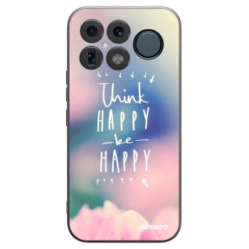 Picasee Xiaomi Poco F8 Ultra Hülle - Schwarzes Silikon - Denke positiv!