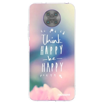 Picasee Xiaomi Poco F2 Pro Hülle - Transparentes Silikon - Denke positiv!