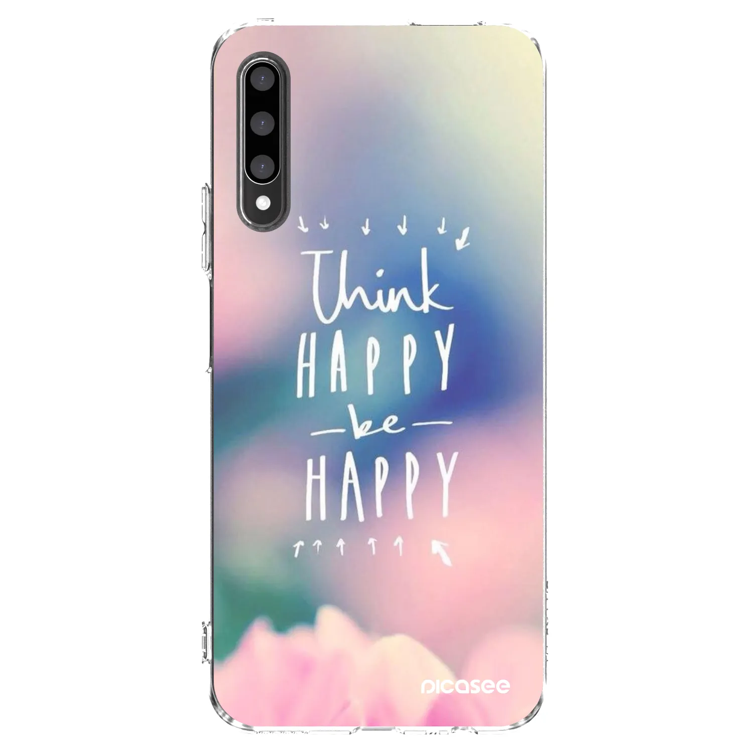 Picasee Honor 9X Pro Hülle - Transparentes Silikon - Denke positiv!