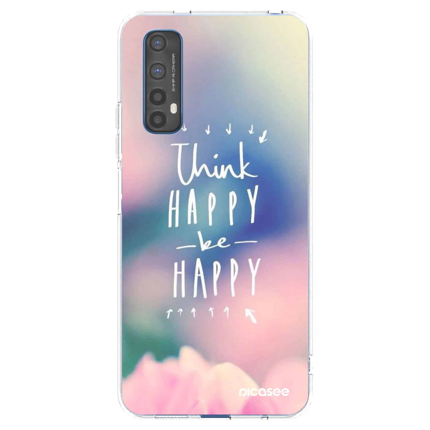 Picasee Realme 7 Hülle - Transparentes Silikon - Denke positiv!