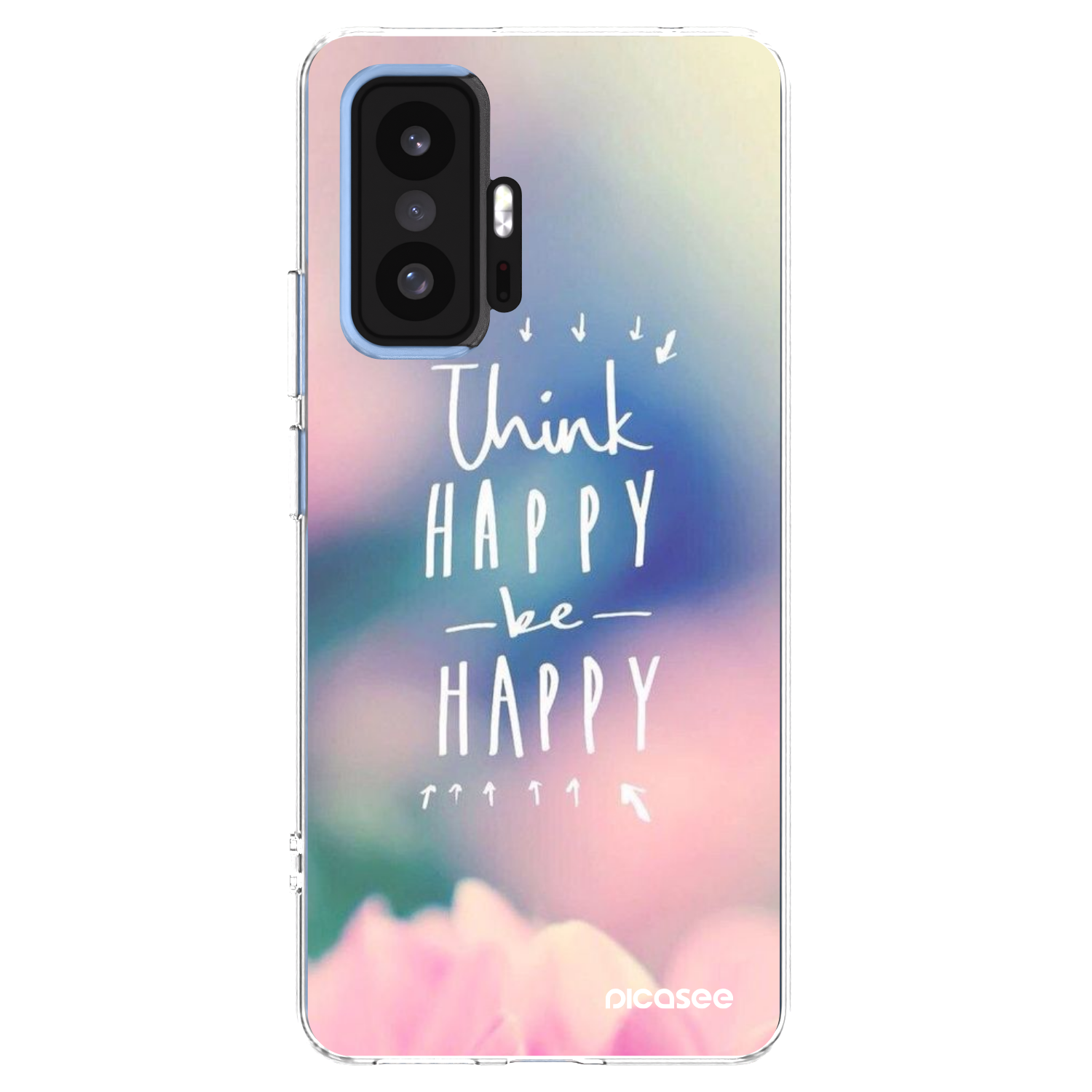 Picasee Xiaomi 11T Pro Hülle - Transparentes Silikon - Denke positiv!