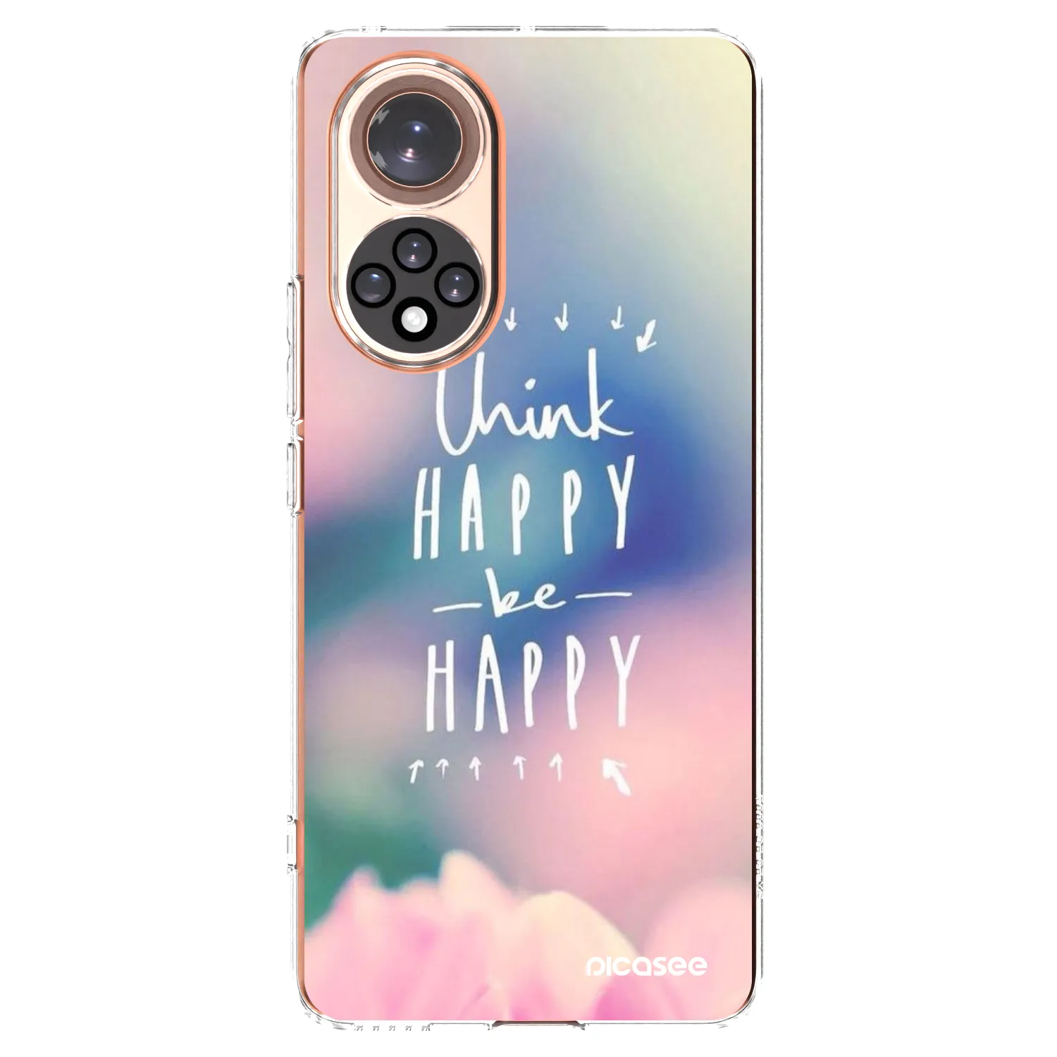 Picasee Honor 50 5G Hülle - Transparentes Silikon - Denke positiv!