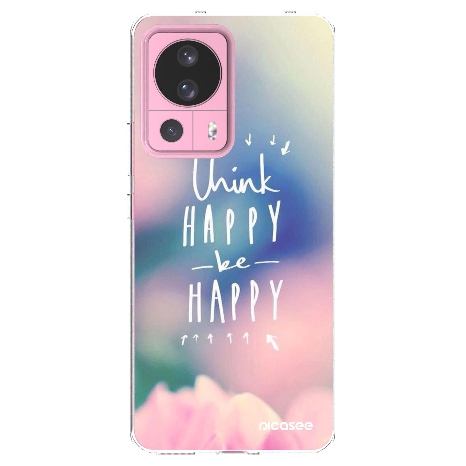Picasee Xiaomi 13 Lite Hülle - Transparentes Silikon - Denke positiv!