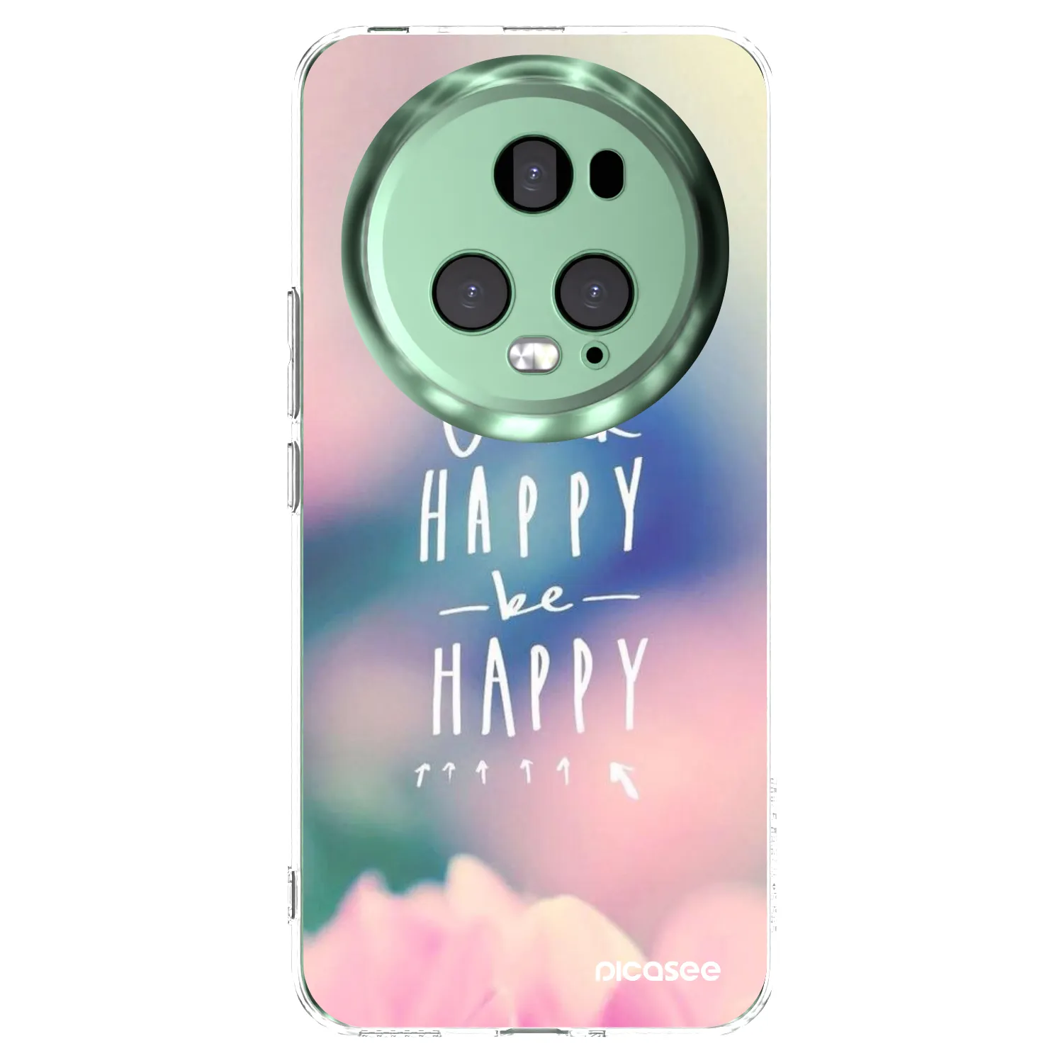 Picasee Honor Magic5 Pro Hülle - Transparentes Silikon - Denke positiv!