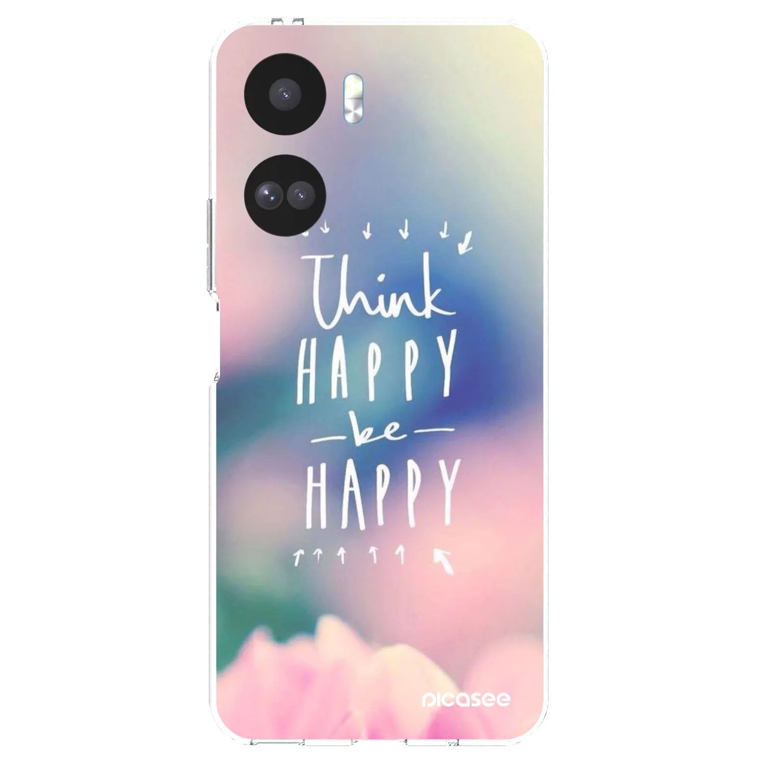 Picasee Honor 90 Lite 5G Hülle - Transparentes Silikon - Denke positiv!