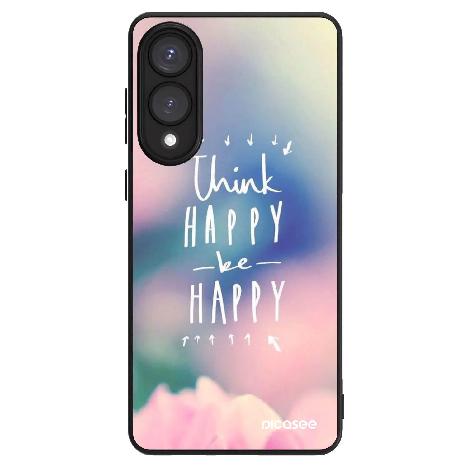 Picasee ULTIMATE CASE PowerShare für Samsung Galaxy S25 Edge 5G - Denke positiv!