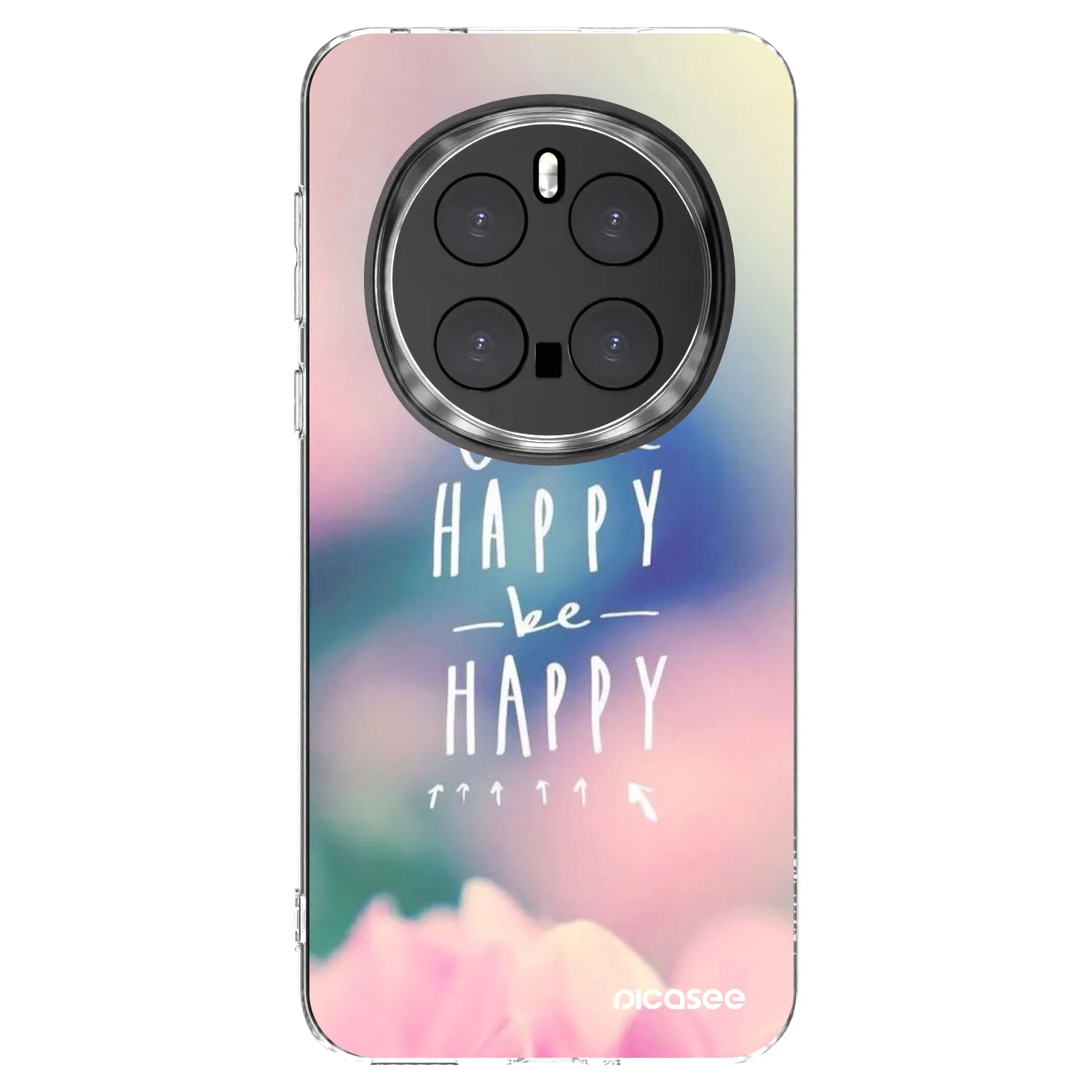 Picasee Honor Magic7 Pro 5G Hülle - Transparentes Silikon - Denke positiv!