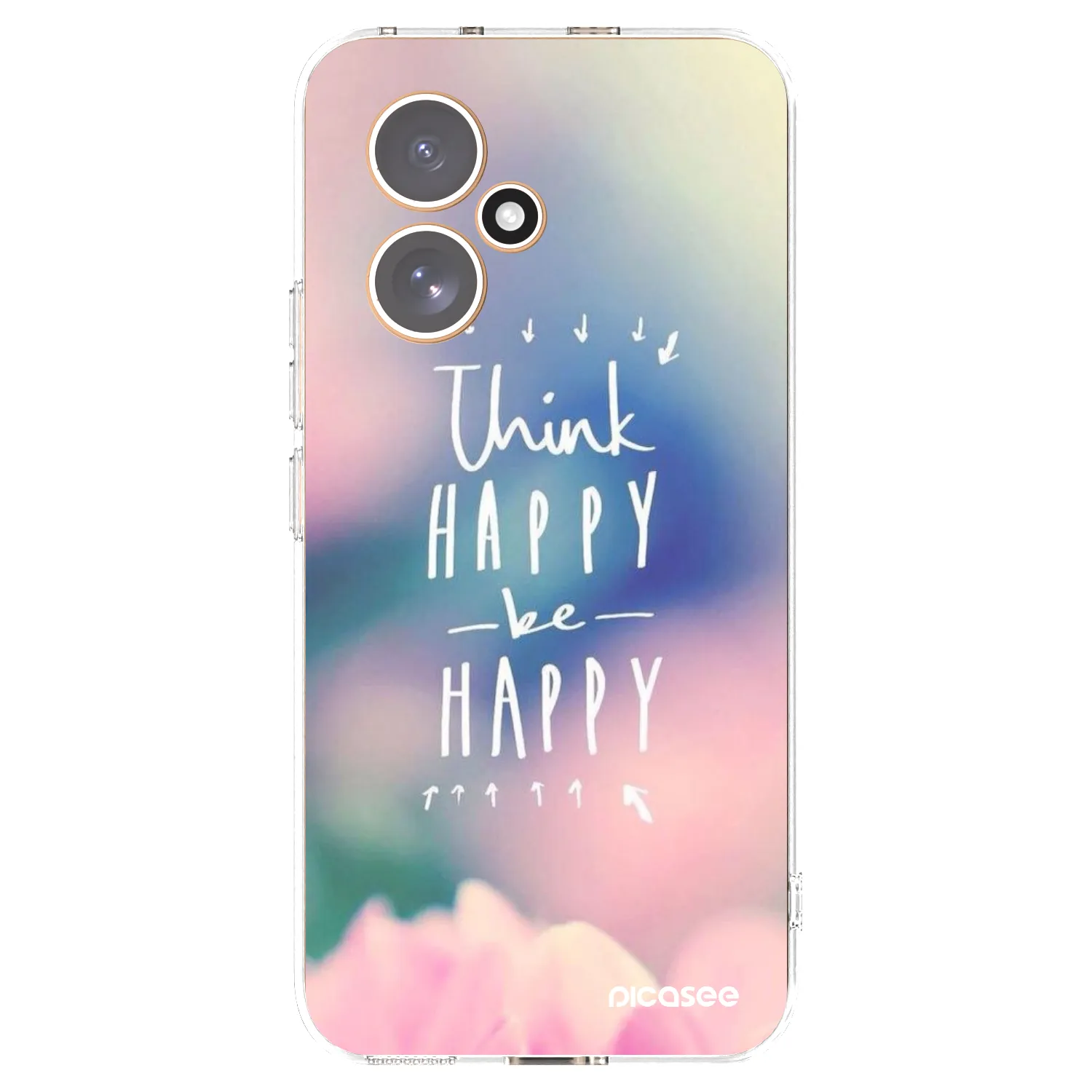 Picasee Honor 400 5G Hülle - Transparentes Silikon - Denke positiv!