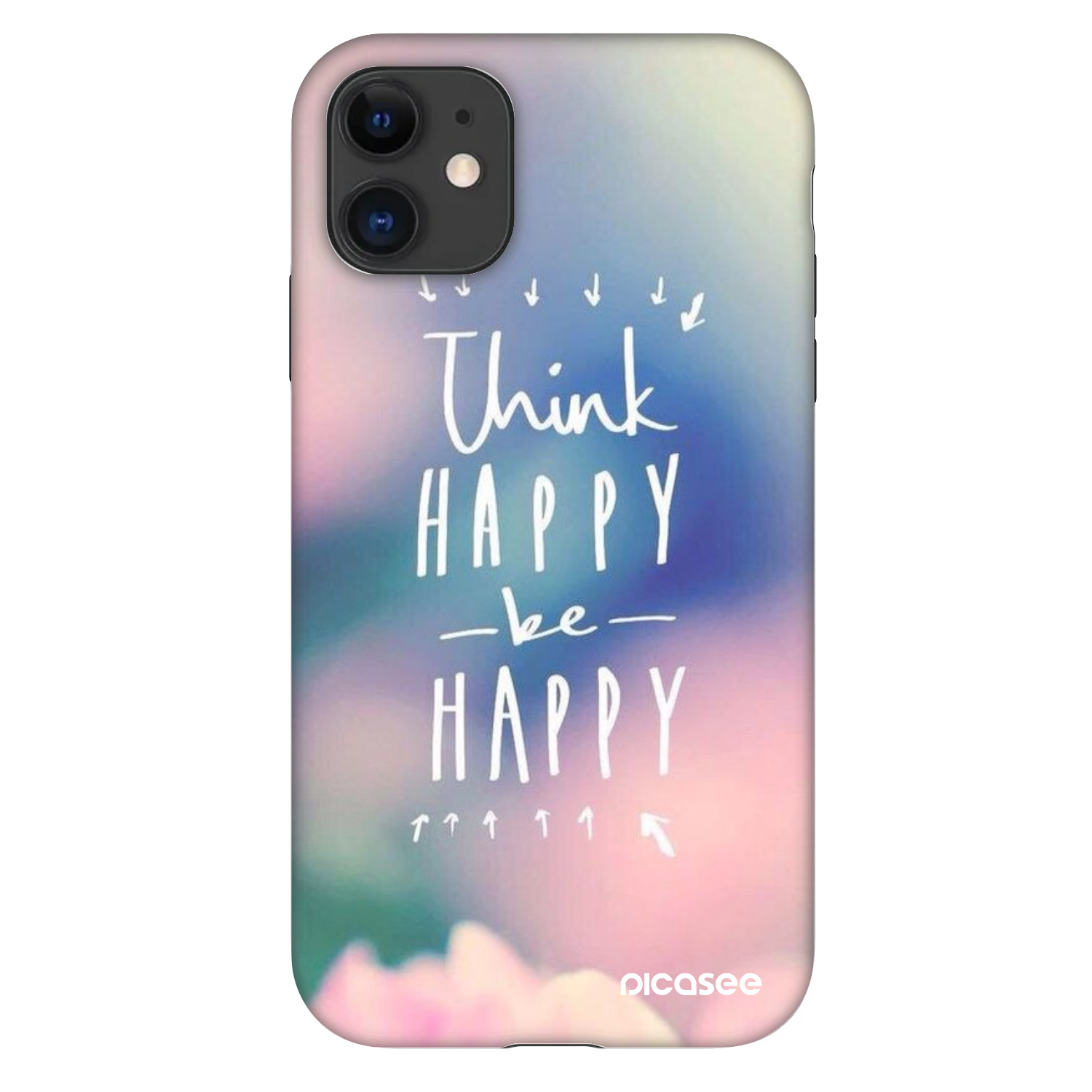 Picasee Fashion Case für Apple iPhone 11 - Denke positiv!