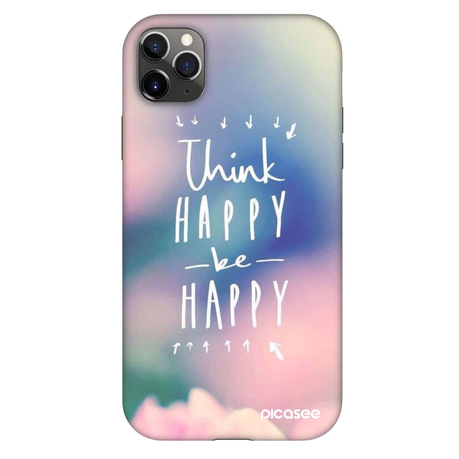 Picasee Fashion Case für Apple iPhone 11 Pro Max - Denke positiv!