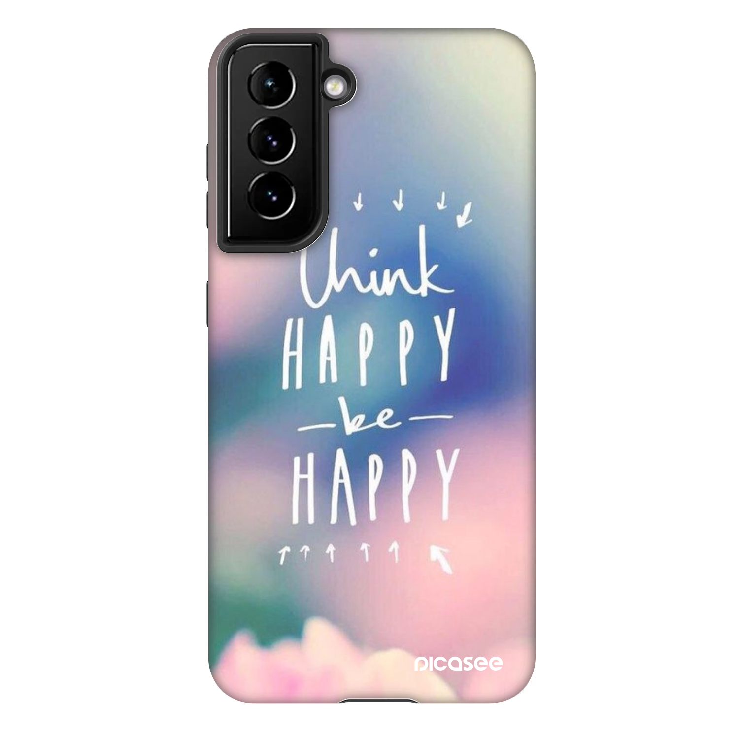 Picasee Fashion Case für Samsung Galaxy S22 5G - Denke positiv!