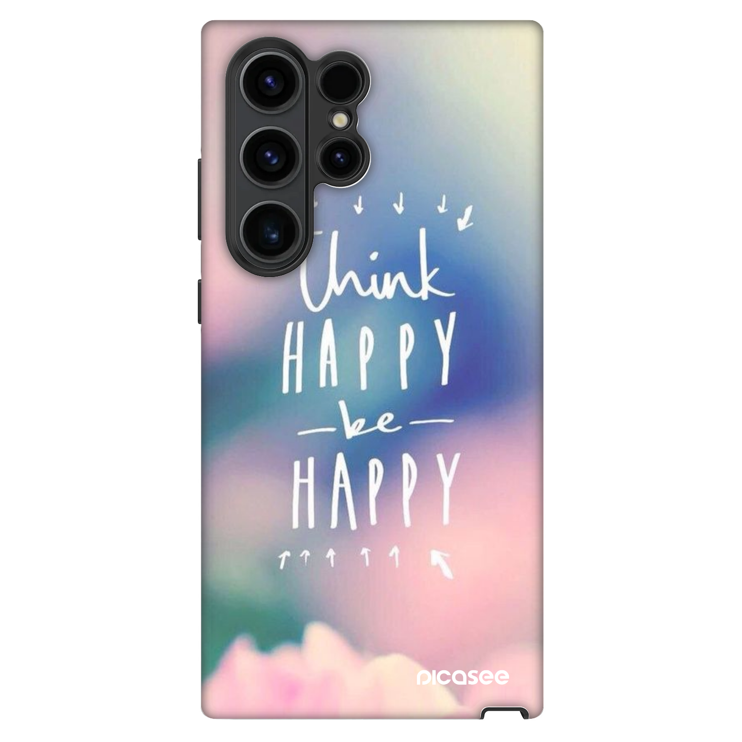 Picasee Fashion Case für Samsung Galaxy S22 Ultra 5G - Denke positiv!