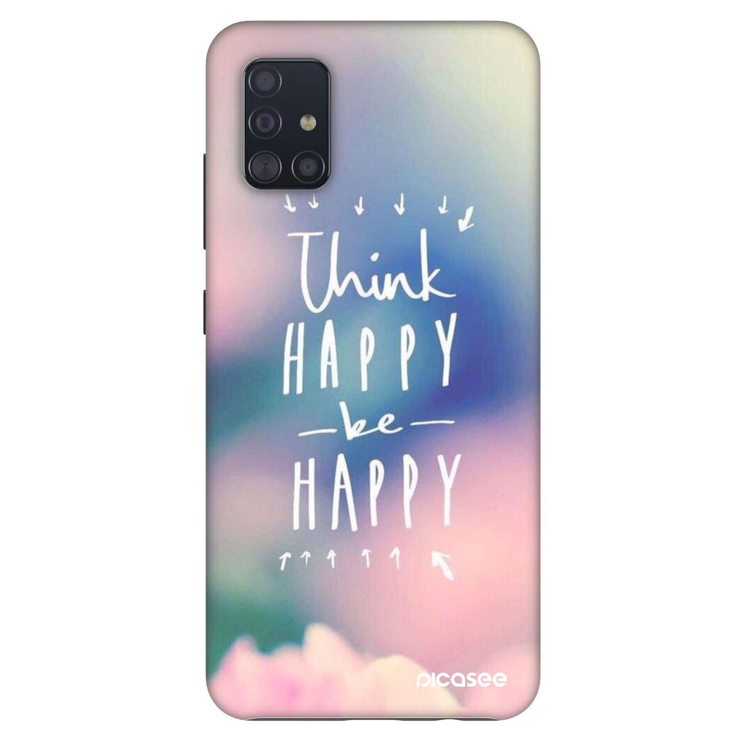 Picasee Fashion Case für Samsung Galaxy A51 A515F - Denke positiv!