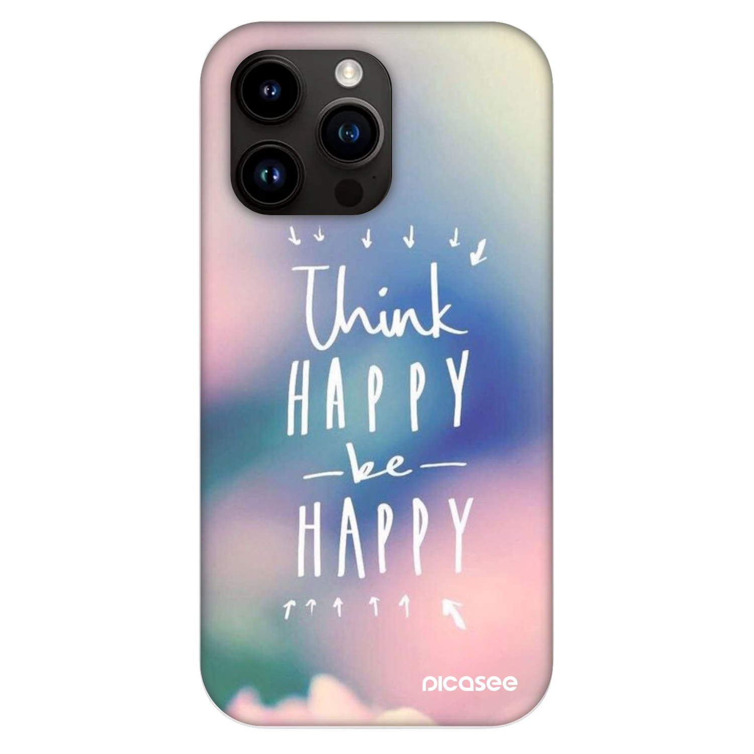 Picasee Fashion Case MagSafe für Apple iPhone 13 Pro - Denke positiv!