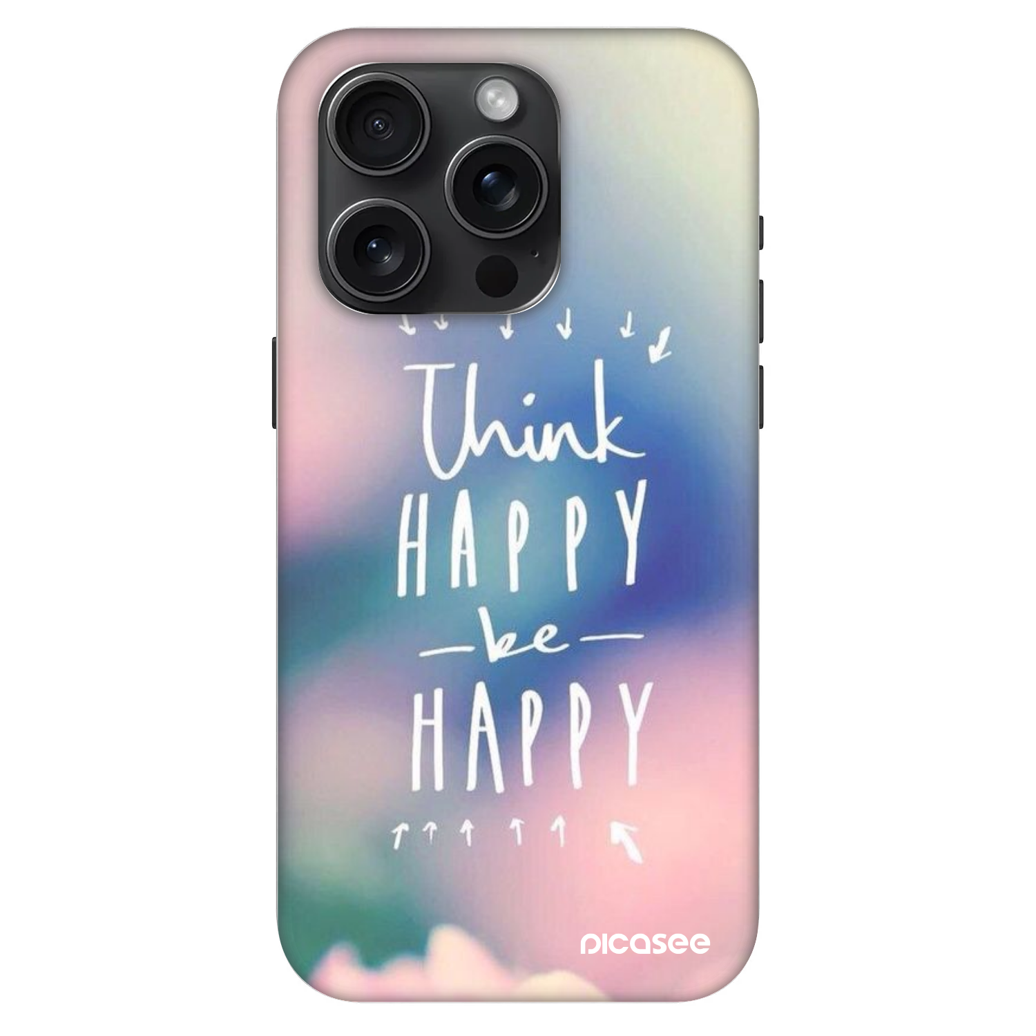 Picasee Fashion Case MagSafe für Apple iPhone 15 Pro - Denke positiv!