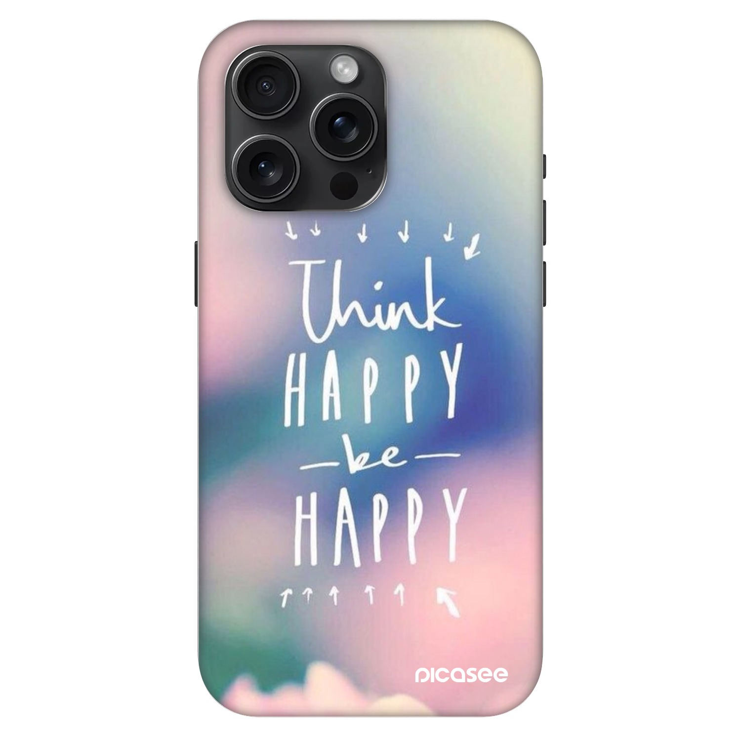 Picasee Fashion Case MagSafe für Apple iPhone 15 Pro Max - Denke positiv!
