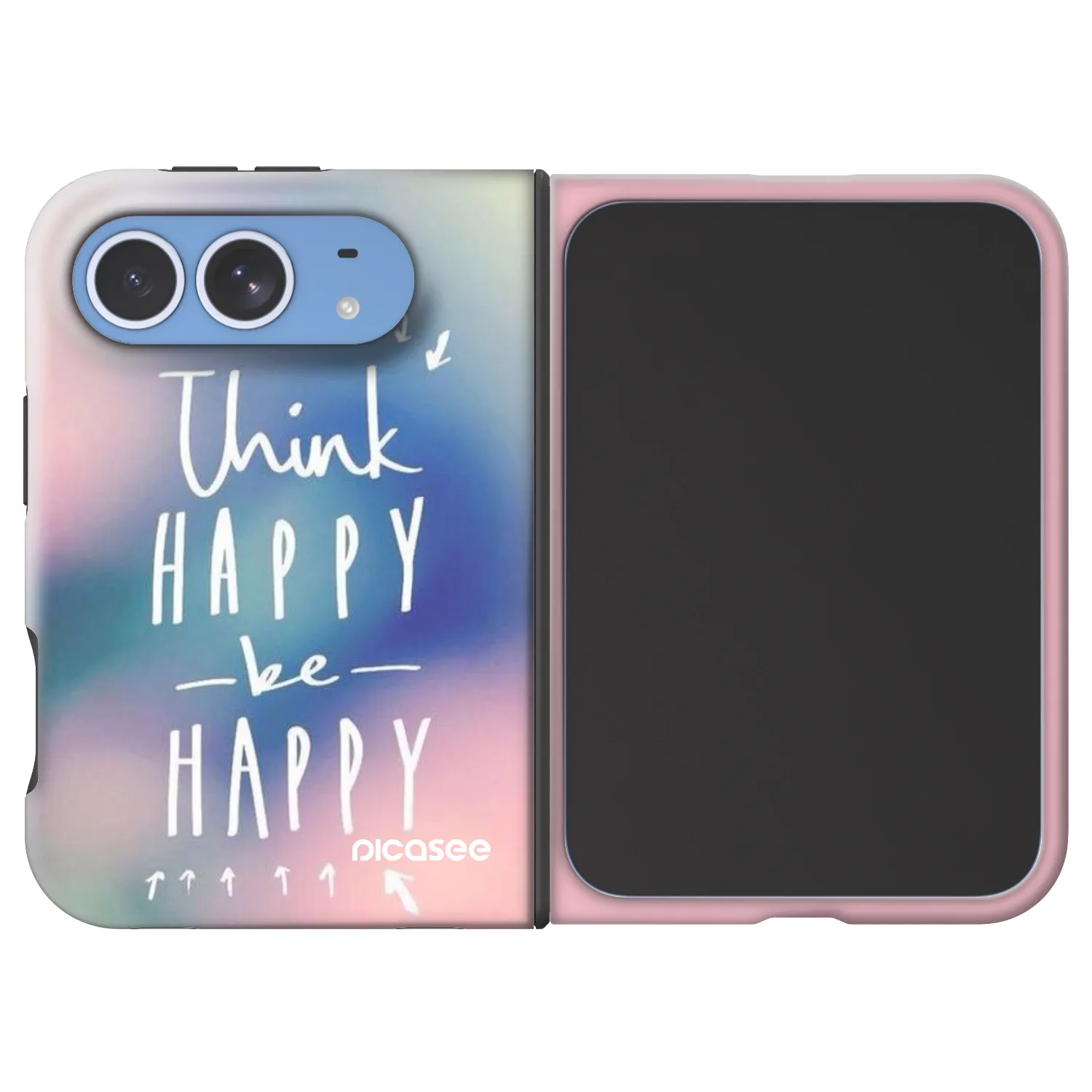 Picasee Fashion Case MagSafe für Apple iPhone Duo - Denke positiv!