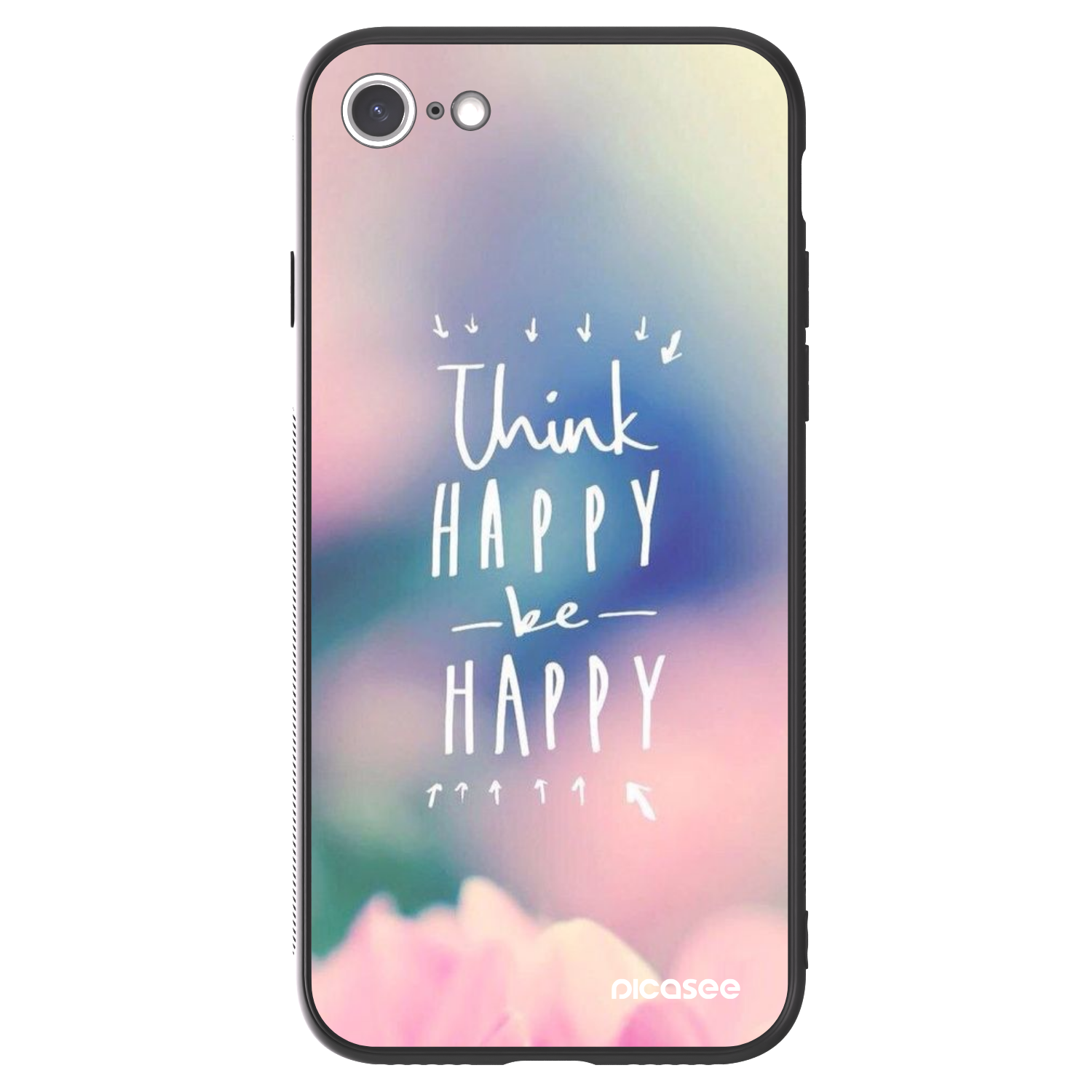 Picasee ULTIMATE CASE für Apple iPhone 7 - Denke positiv!