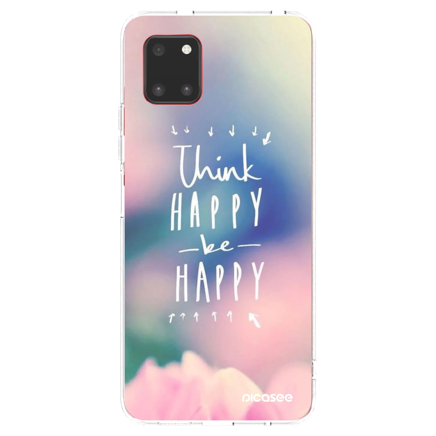 Picasee Samsung Galaxy Note 10 Lite N770F Hülle - Transparentes Silikon - Denke positiv!