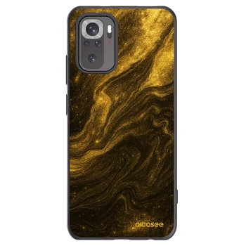 Picasee Xiaomi Redmi Note 10S Hülle - Schwarzes Silikon - Black