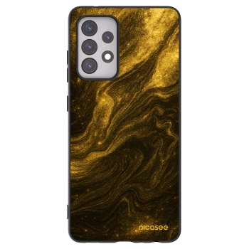Picasee Samsung Galaxy A52s 5G A528B Hülle - Schwarzes Silikon - Black