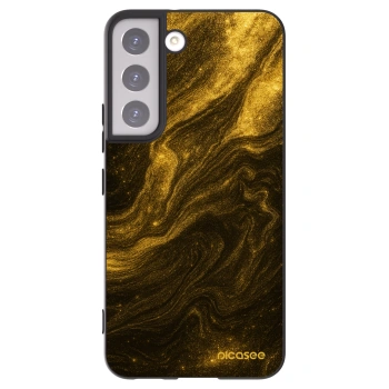 Picasee Samsung Galaxy S22 5G Hülle - Schwarzes Silikon - Black