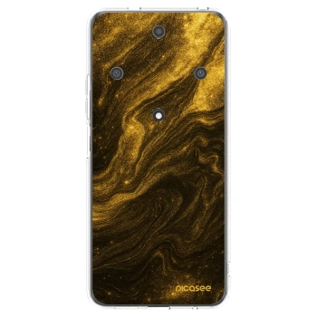 Picasee Honor Magic5 Lite 5G Hülle - Transparentes Silikon - Black