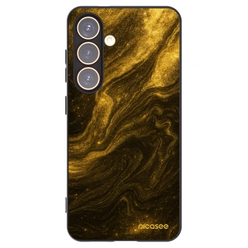 Picasee Samsung Galaxy S24 S921B 5G Hülle - Schwarzes Silikon - Black