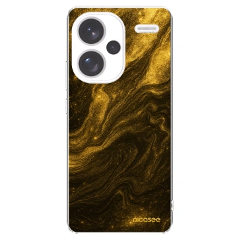 Picasee Xiaomi Redmi Note 13 Pro+ 5G Hülle - Transparentes Silikon - Black