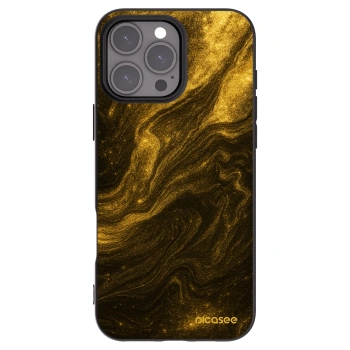 Picasee Apple iPhone 16 Pro Max Hülle - Schwarzes Silikon - Black