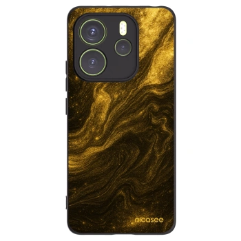 Picasee Xiaomi Redmi Note 14 4G Hülle - Schwarzes Silikon - Black