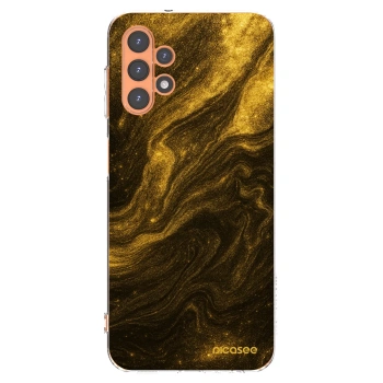 Picasee Samsung Galaxy A13 5G Hülle - Transparentes Silikon - Black
