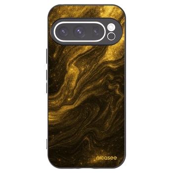 Picasee Google Pixel 9 Pro XL Hülle - Schwarzes Silikon - Black