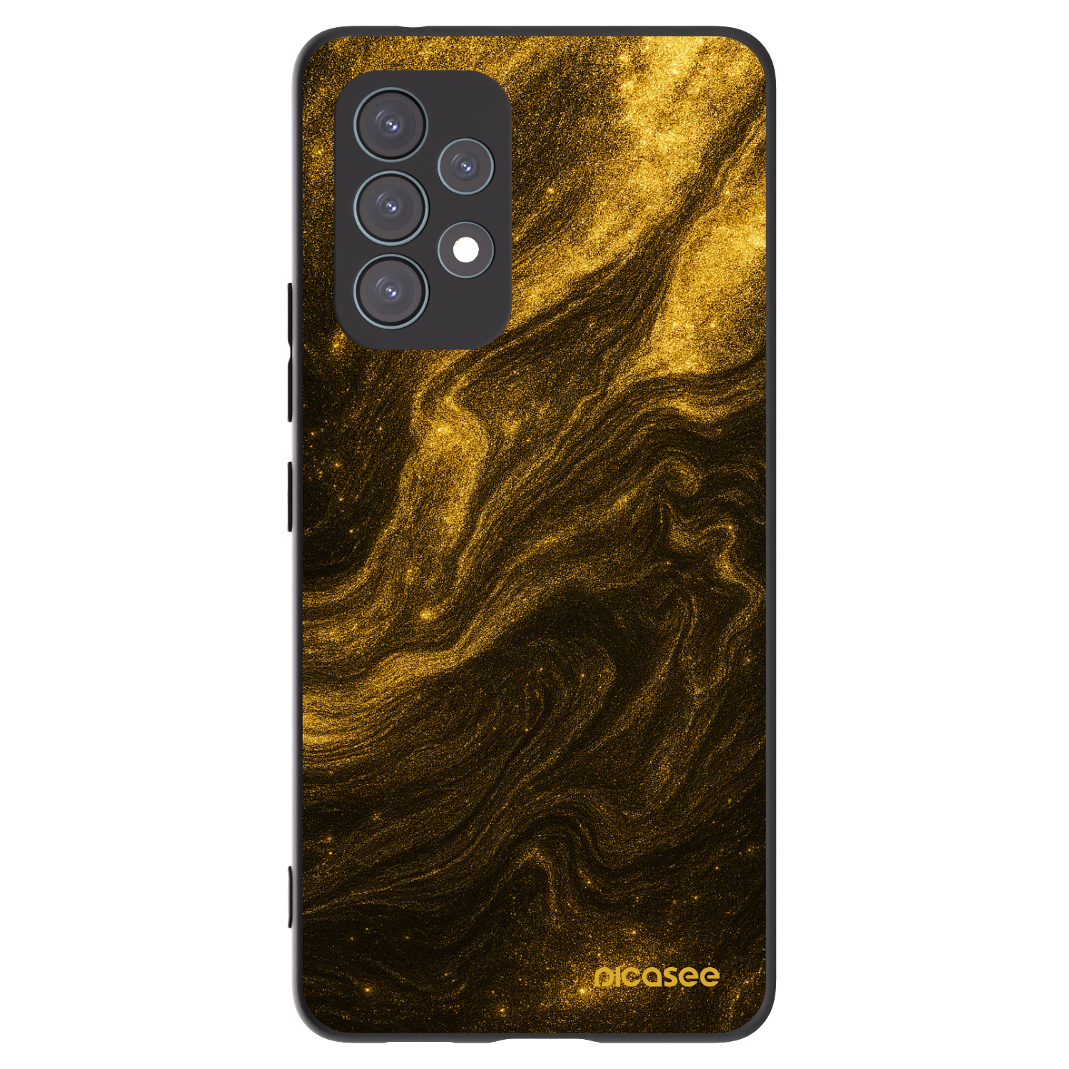 Picasee Samsung Galaxy A53 5G A536 Hülle - Schwarzes Silikon - Black