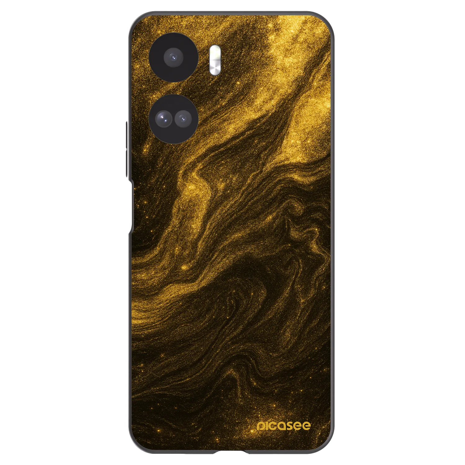 Picasee Honor 90 Lite 5G Hülle - Schwarzes Silikon - Black