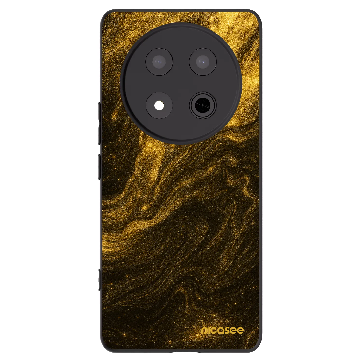 Picasee Honor Magic7 Lite 5G Hülle - Schwarzes Silikon - Black