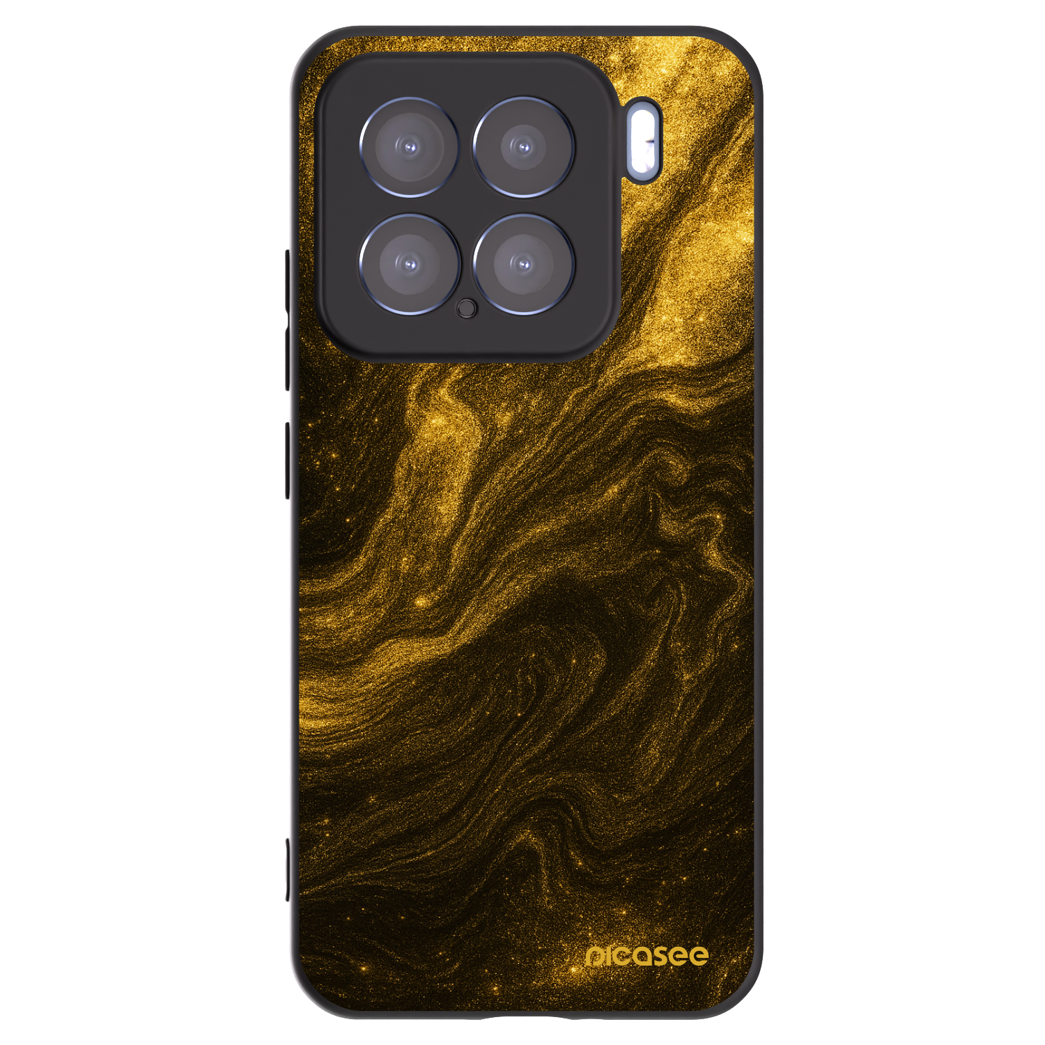 Picasee Xiaomi 15 Hülle - Schwarzes Silikon - Black