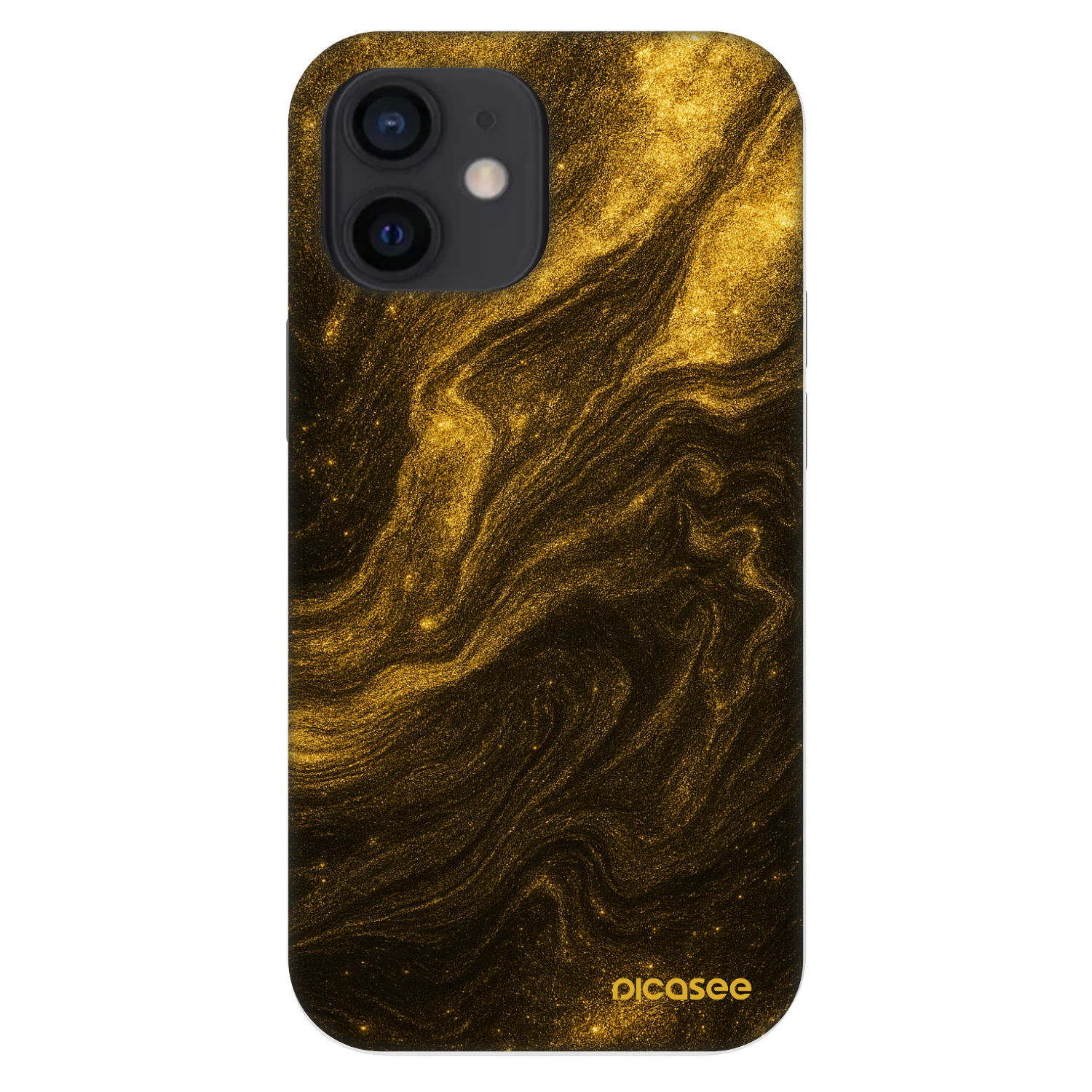 Picasee Fashion Case für Apple iPhone 12 mini - Black