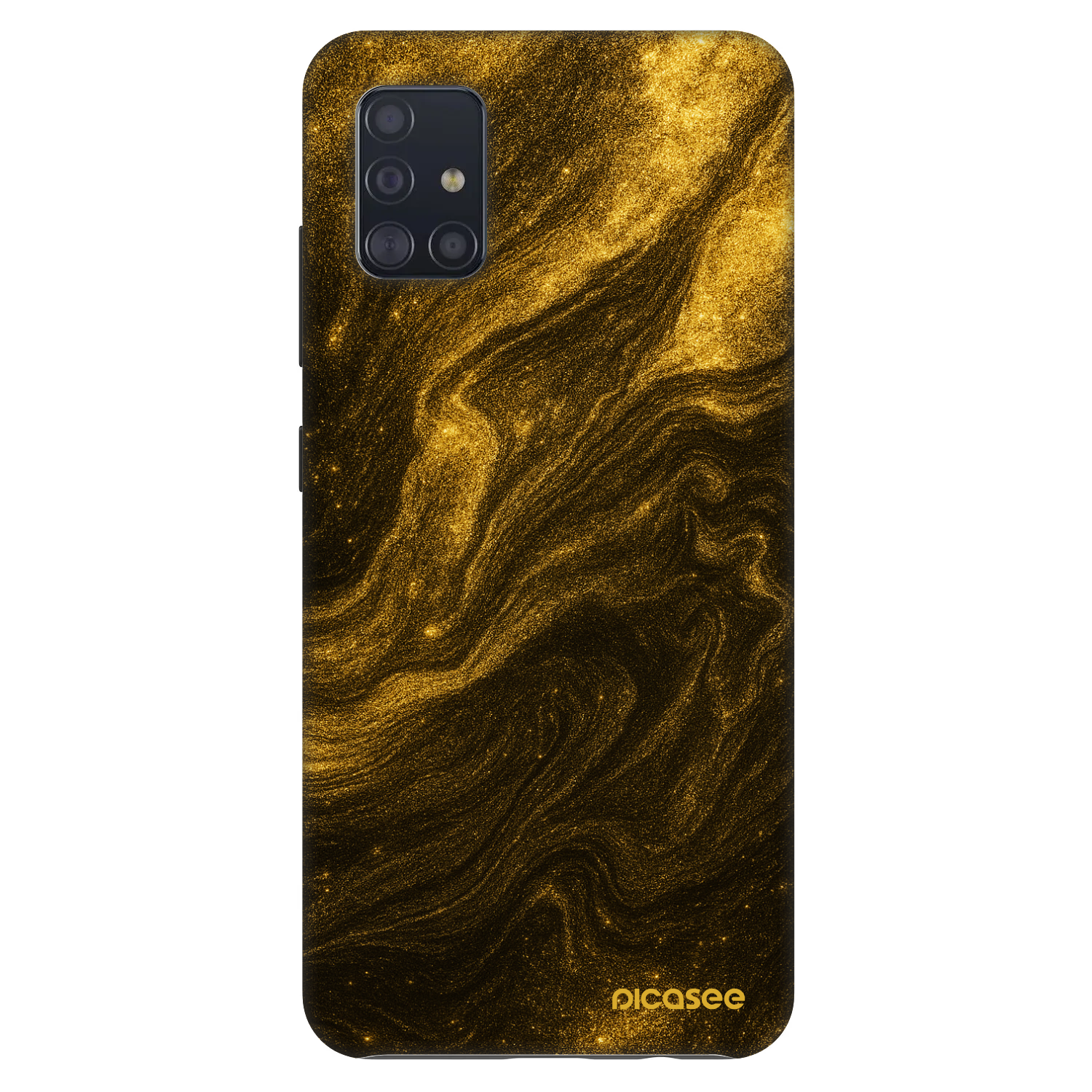 Picasee Fashion Case für Samsung Galaxy A51 A515F - Black