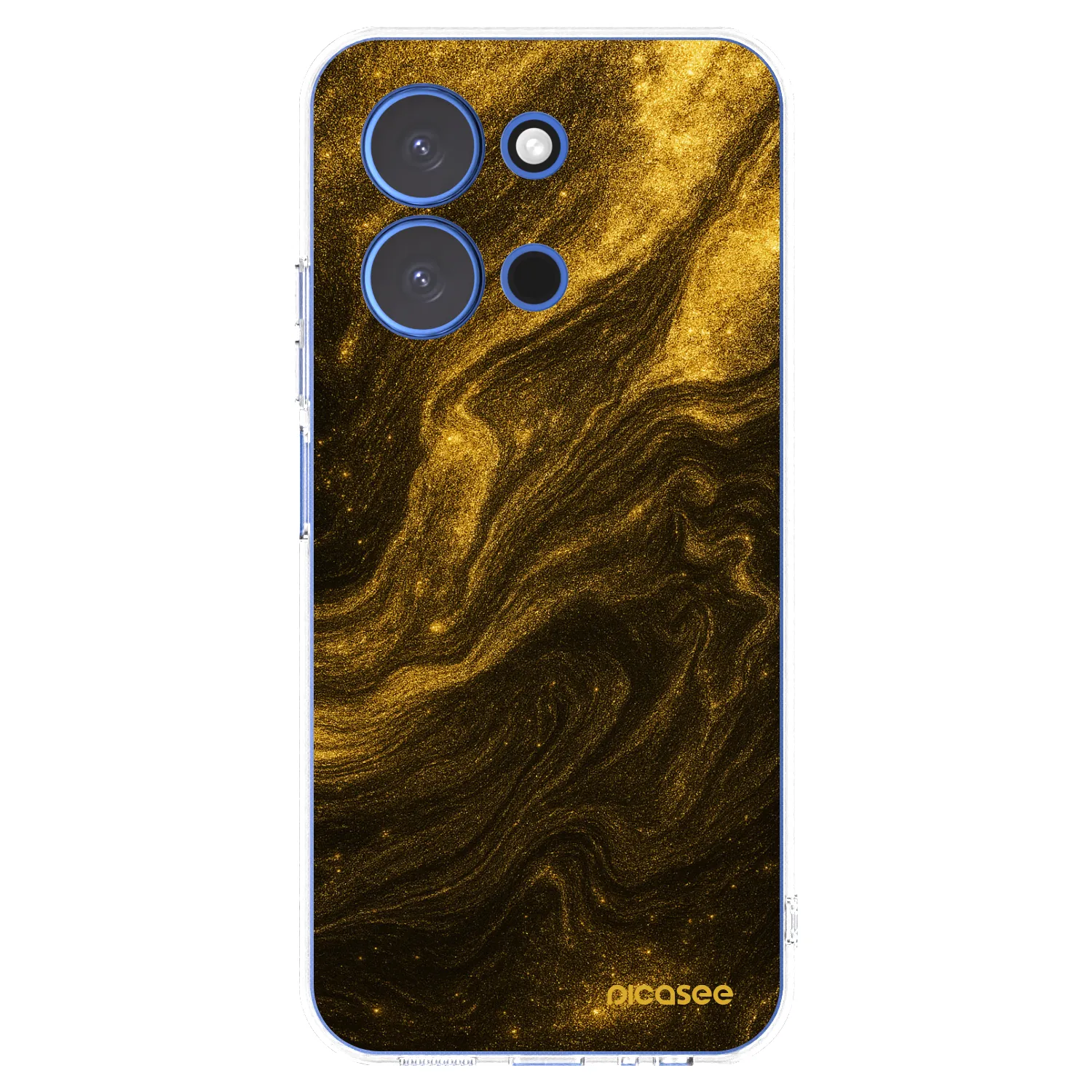 Picasee Xiaomi Redmi 15C 4G Hülle - Transparentes Silikon - Black