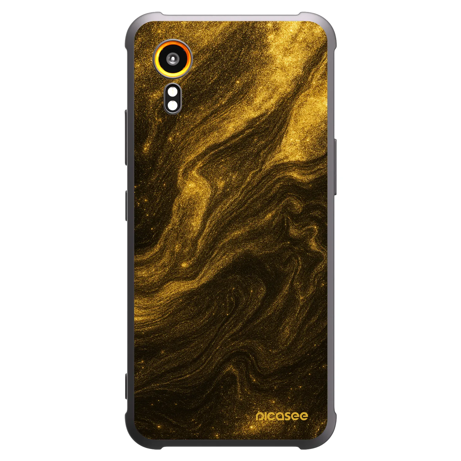 Picasee Samsung Galaxy Xcover 7 Hülle - Schwarzes Silikon - Black