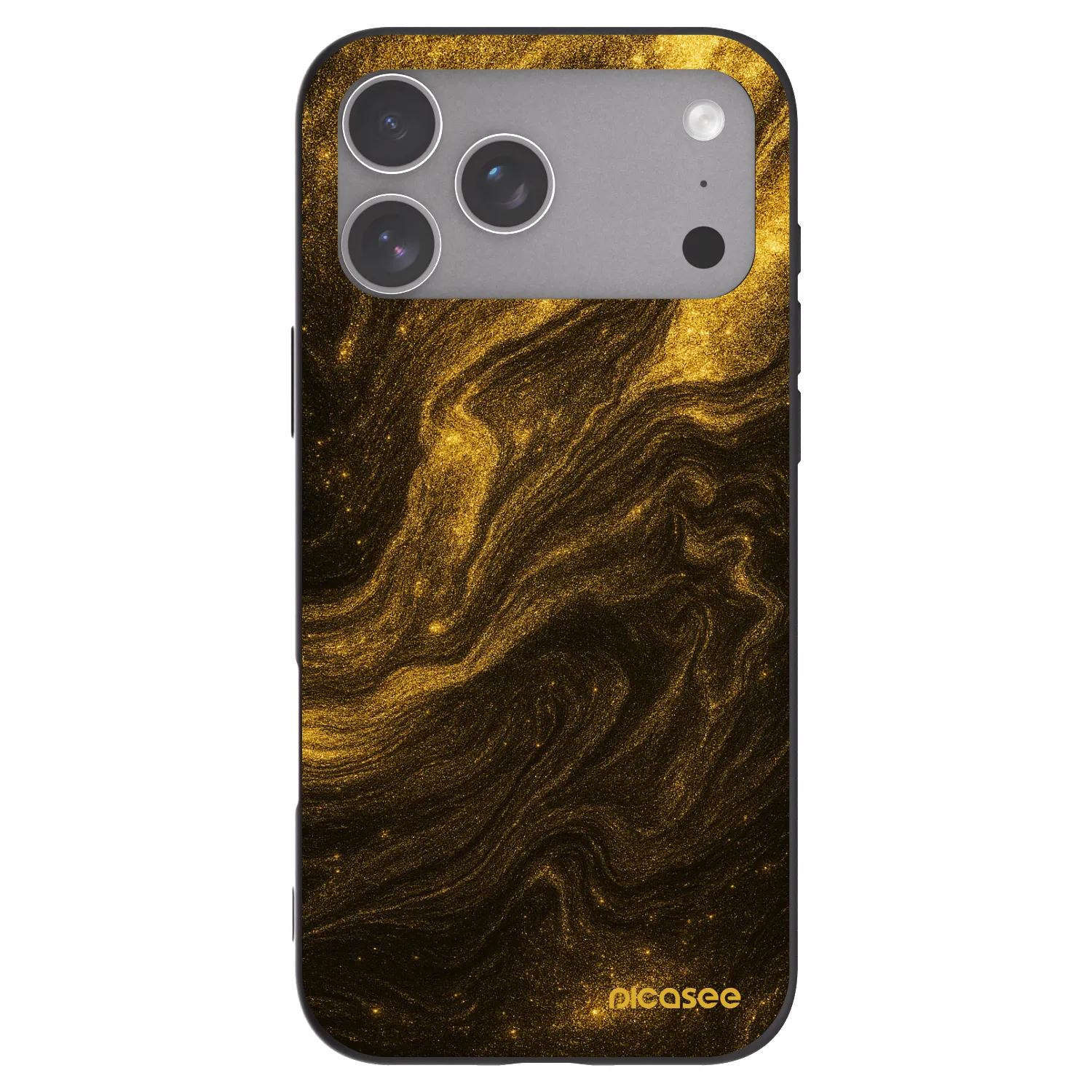 Picasee Apple iPhone 18 Pro Max Hülle - Schwarzes Silikon - Black