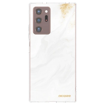 Picasee Samsung Galaxy Note 20 Ultra Hülle - Transparentes Silikon - White