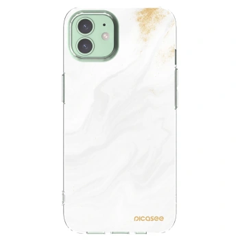 Picasee Apple iPhone 12 Pro Hülle - Transparentes Silikon - White