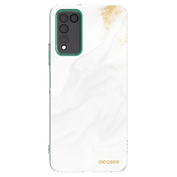 Picasee Honor 10X Lite Hülle - Transparentes Silikon - White