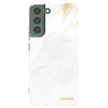 Picasee Samsung Galaxy S22+ 5G Hülle - Transparentes Silikon - White