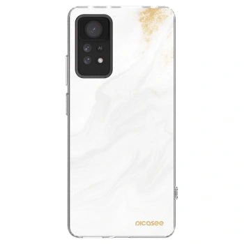 Picasee Xiaomi Redmi Note 11 Pro Hülle - Transparentes Silikon - White