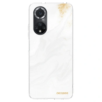 Picasee Huawei Nova 9 SE Hülle - Transparentes Silikon - White