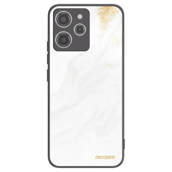 Picasee Xiaomi Redmi 12 4G Hülle - Schwarzes Silikon - White