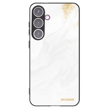Picasee Samsung Galaxy S24+ S926B 5G Hülle - Schwarzes Silikon - White